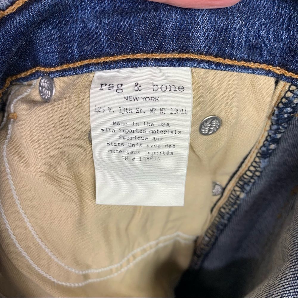 -Rag and Bone Croyden Hana Jeans 24 NWT - Picture 14 of 15